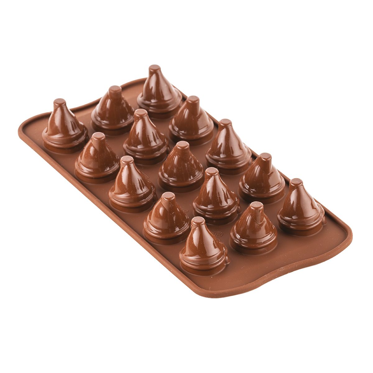 Silikonová forma na čokoládu Mr & Mrs Brown Silikomart